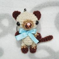 Сиамский котик брелок